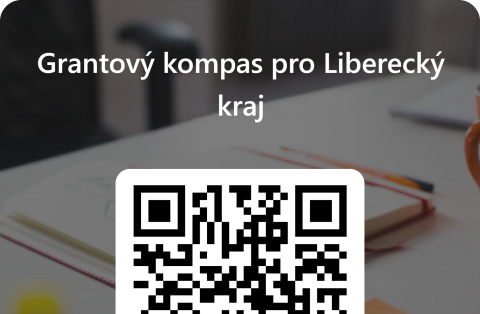 QRCode pro Grantový kompas pro Liberecký kraj
